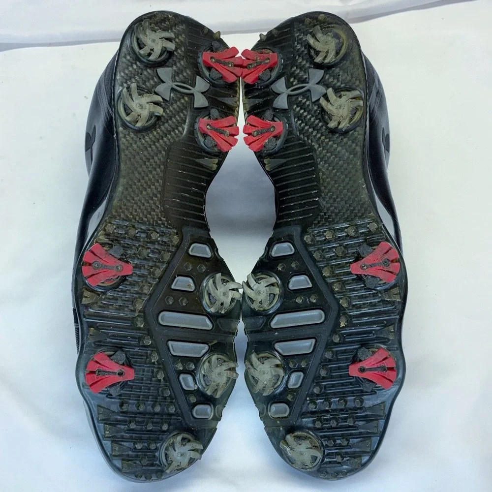 Under Armour UA Spieth One Golf Shoes Mens Sz 11.5 Black‎ 3021204